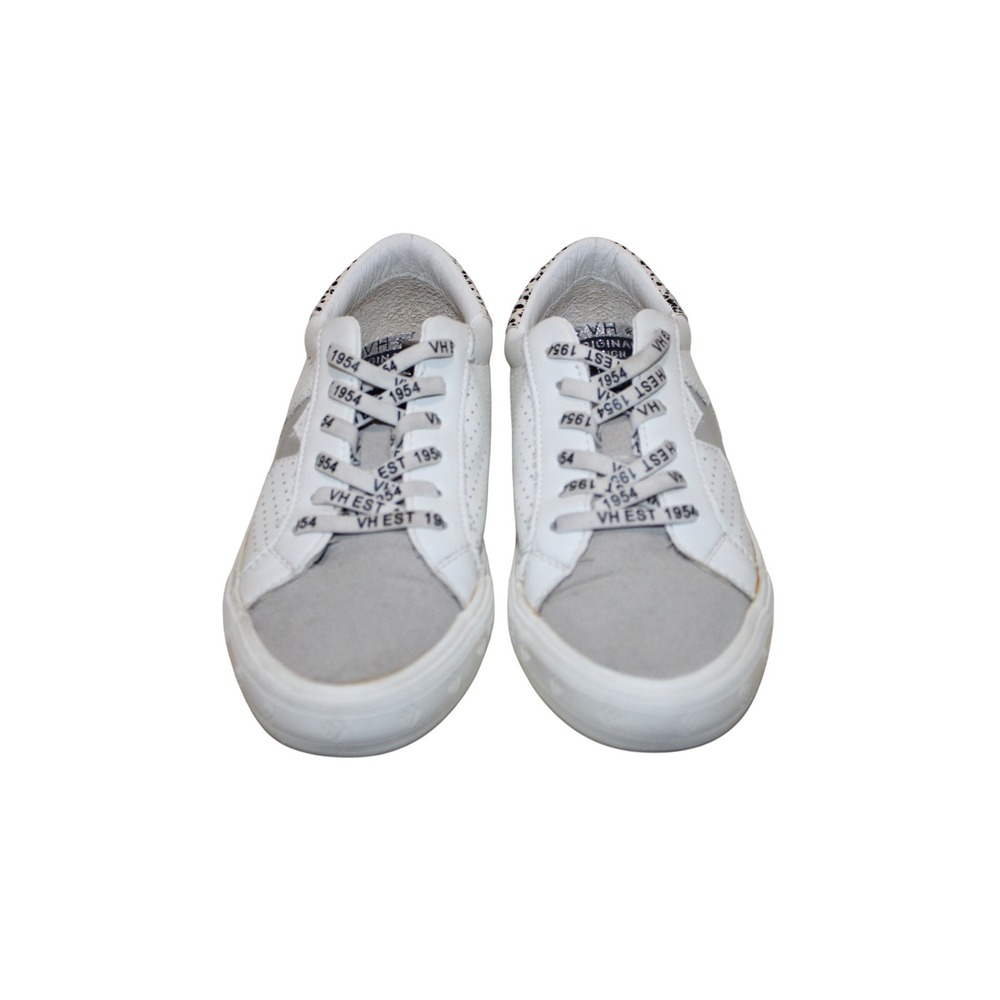 Vintage Havana Grande Color: Wild Cheetah Women 8.5 White Grey Silver Distressed - Picture 3 of 5